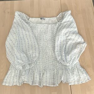 Piper & Scoot peasant top, XL EUC